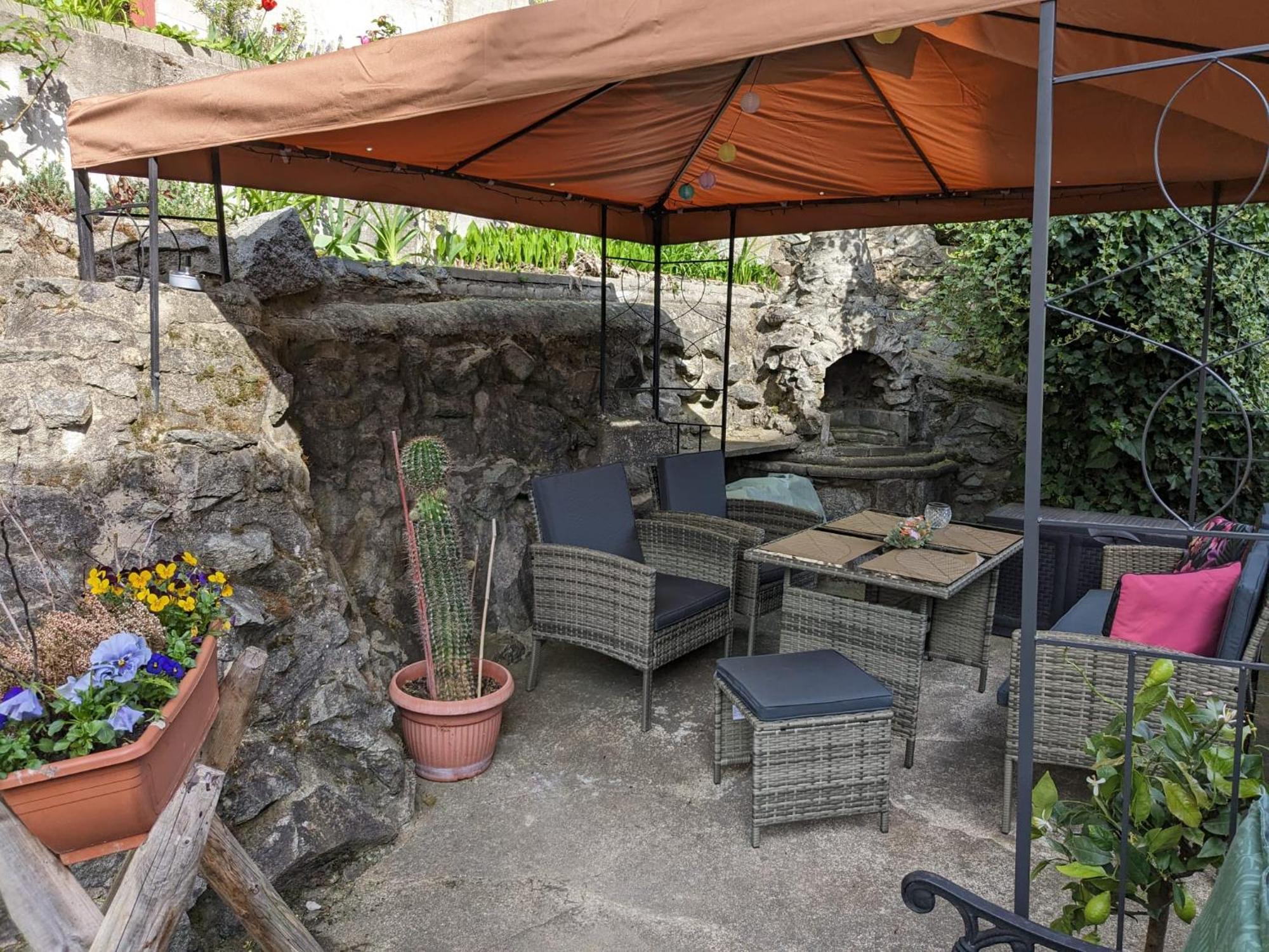 Waldblickwohnung Mit Schoener Terrasse Und Kamin Sebnitz Dış mekan fotoğraf